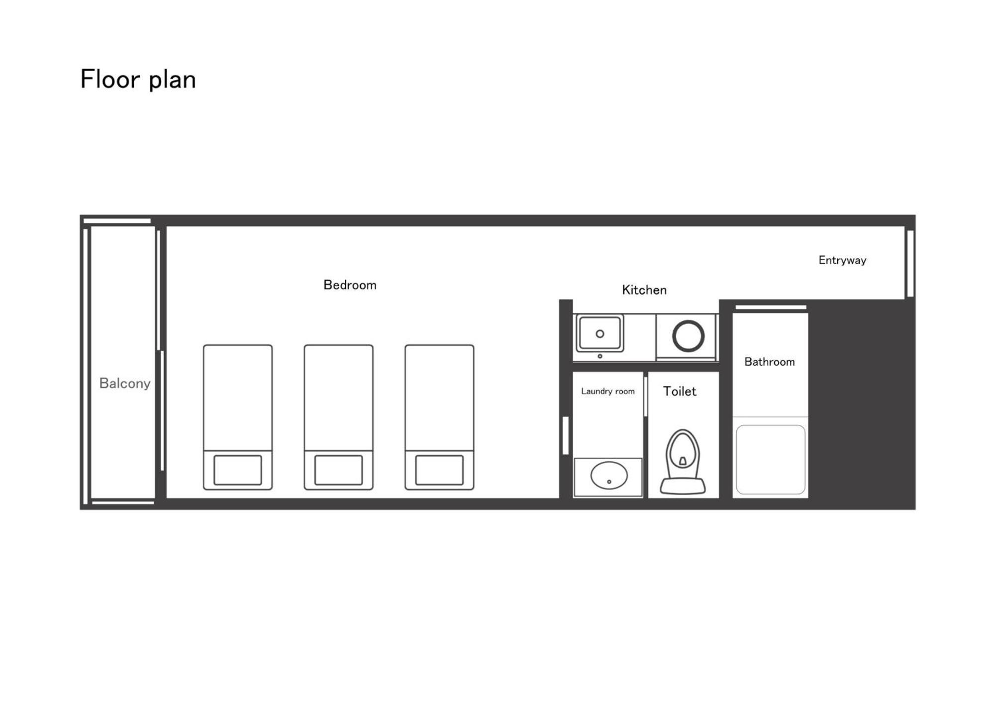Apartamento 千間川ー高津 *